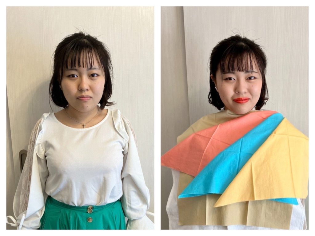 横浜・静岡のパーソナルカラー診断・パーソナルデザイン分析・メイク実習なら OnYourColor